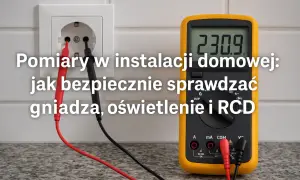 Multimetr mierzy napięcie w gniazdku. Sprawdzanie instalacji domowej, gdy jest brak prądu w gniazdkach, bezpieczniki ok.