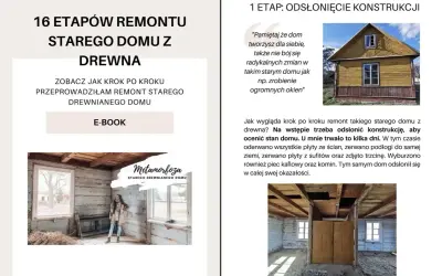 Rozbudowa domu w bok projekty: odsłonięcie konstrukcji starego domu z drewna. Remont krok po kroku.