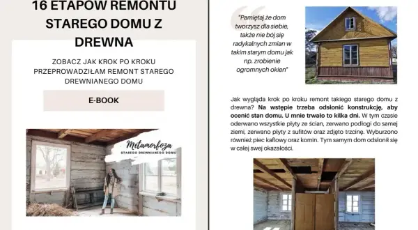 Rozbudowa domu w bok projekty: odsłonięcie konstrukcji starego domu z drewna. Remont krok po kroku.
